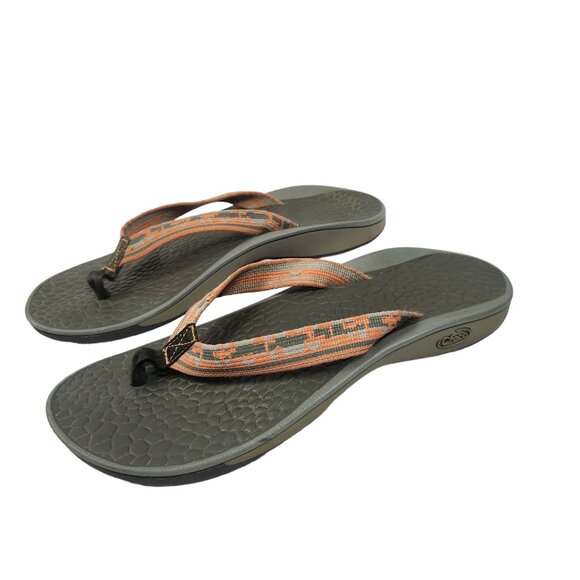 Chaco Ecofit Women Size 9 Flip Flops Comfortable Durable Sandals Textured Sole - Picture 9 of 11
